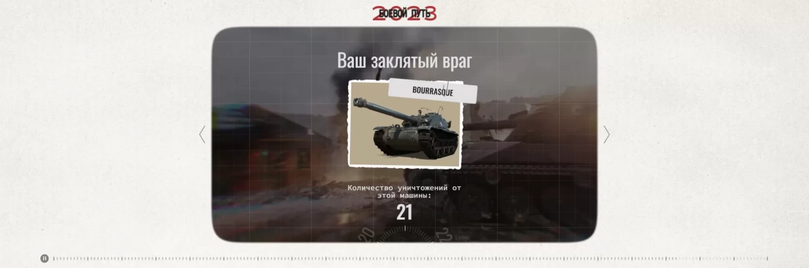 Боевой путь 2023. Ваши личные итоги года в World of Tanks, Новости World of  Tanks