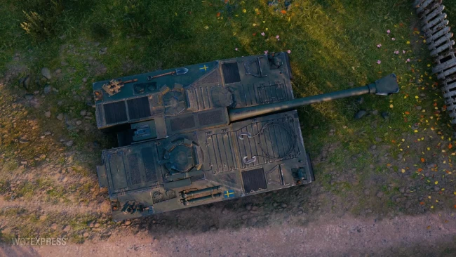 Скриншоты танка Latta Stridsfordon с супертеста World of Tanks