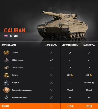 Caliban возвращается в новом 3D-стиле в World of Tanks EU
