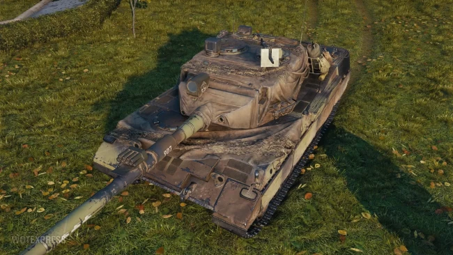 Историчный 3D-стиль «Меченый» для танка Lion в World of Tanks