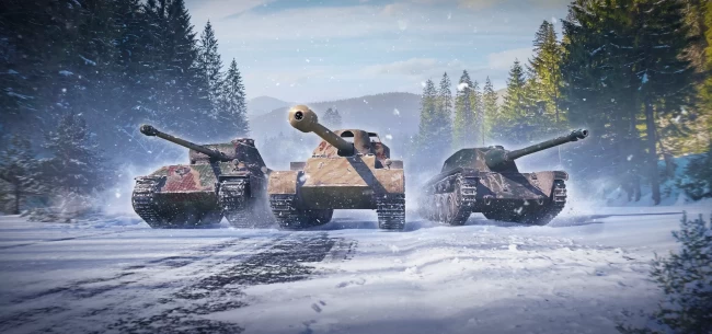 Сложно в бою? Помогут три грозных танка со скидками до 28% в World of Tanks EU