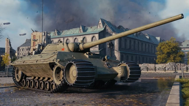 Скриншоты танка ТИТТ Розанова с теста обновления 1.20 в World of Tanks