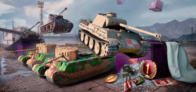 Новые Twitch Drops месяца и задачи с наградами на выбор в World of Tanks EU