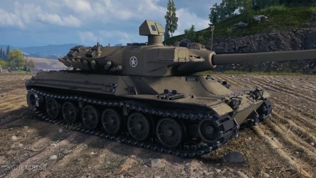 Скриншоты танка MBT-B из обновления 1.20 в World of Tanks
