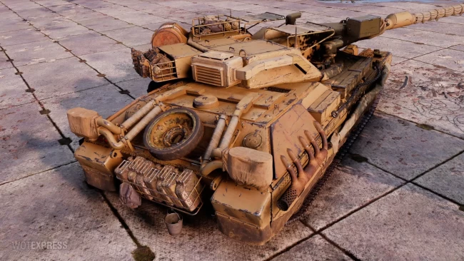 3D-стиль «Никта» для танка Rinoceronte в World of Tanks