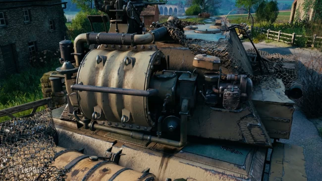 3D-стиль «Вюстеншифф» для танка Maus в World of Tanks