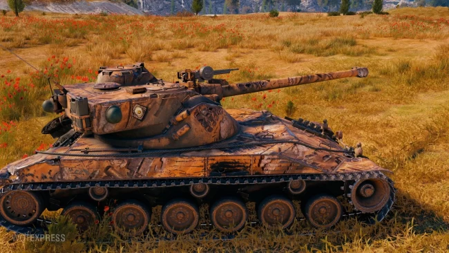 2D-стиль «Рохо» для 10 сезона Боевого пропуска в World of Tanks