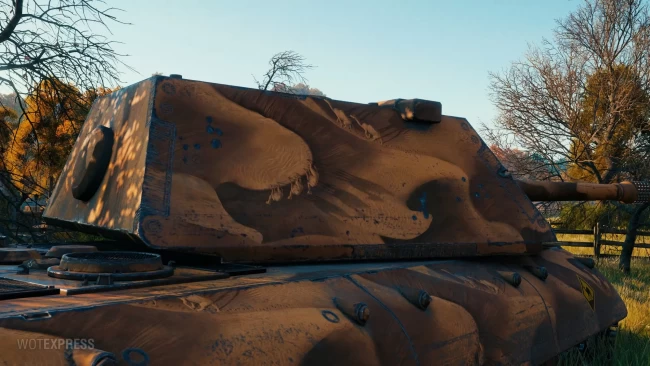2D-стиль «Нгамия» для 10 сезона Боевого пропуска в World of Tanks