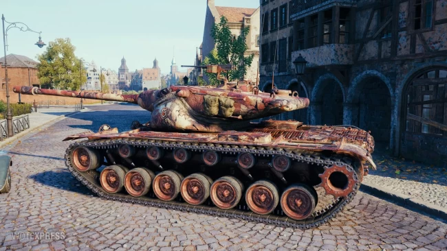 2D-стиль «Бенгальский тигр» из патча 1.20 в World of Tanks