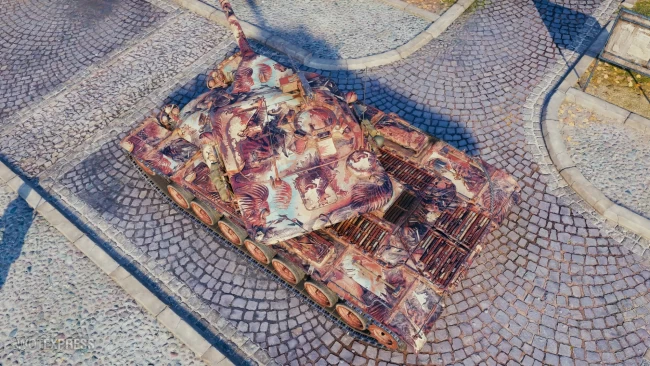2D-стиль «Бенгальский тигр» из патча 1.20 в World of Tanks