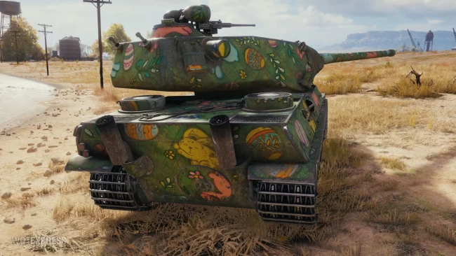 2D-стиль «Пасхальный кролик» из патча 1.20 в World of Tanks