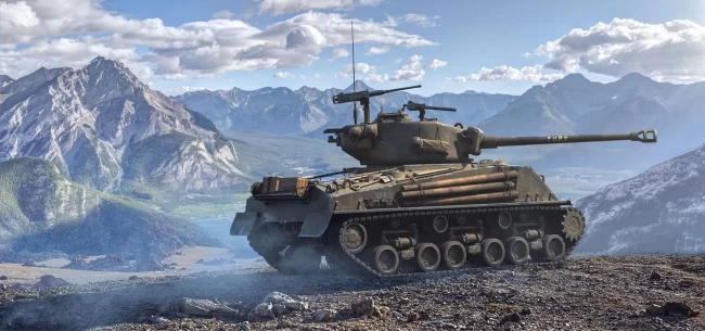 M4A3E8 Fury: звезда сражения в World of Tanks!