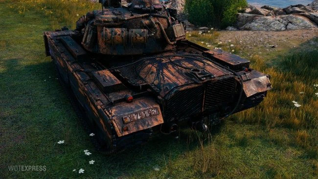 3D-стиль «Чистильщик» для M48A2 Räumpanzer в World of Tanks