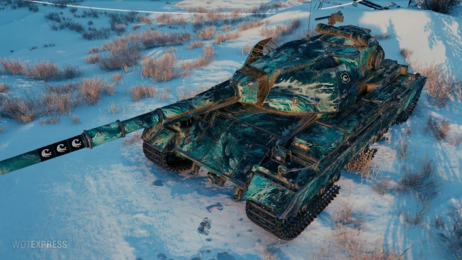 2D-стиль «Буря» из обновления 1.26.1 в World of Tanks