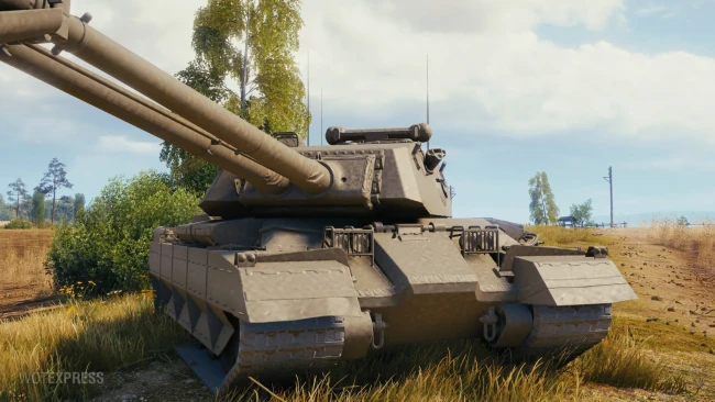 Скриншоты танка FV229 Contender с супертеста World of Tanks