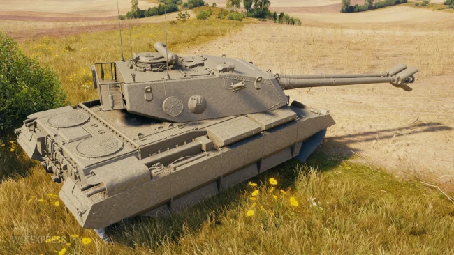 Скриншоты танка FV229 Contender с супертеста World of Tanks