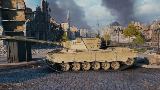 Скриншоты танка Prototipo 6 из обновления 1.27 в World of Tanks