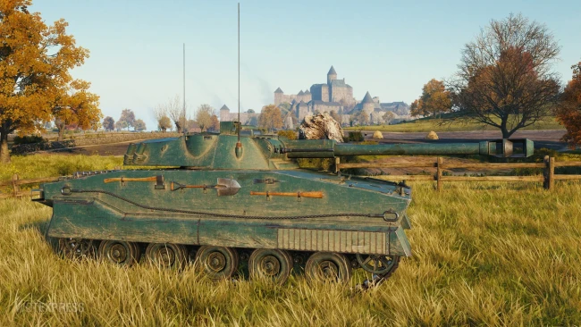 Скриншоты танка ERAC 105 Pr из обновления 1.27 в World of Tanks