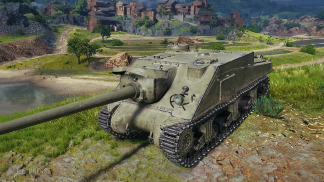 Скриншоты танка СУ-100И из обновления 1.27 в World of Tanks