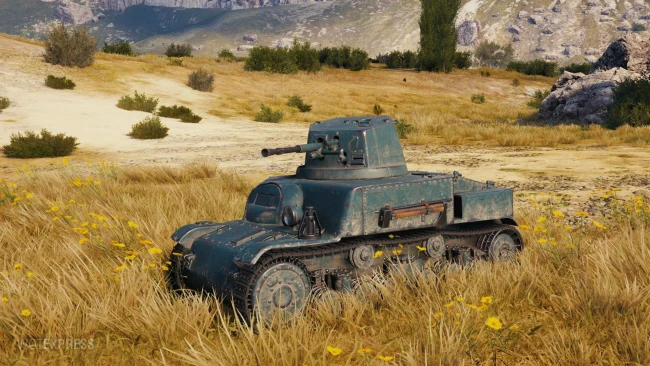 Скриншоты танка AMR P.103 из обновления 1.27 в World of Tanks