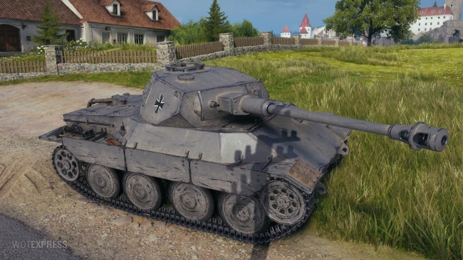 Скриншоты танка Pz. 38 (K) из обновления 1.27 в World of Tanks