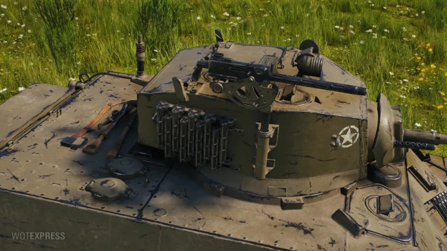 Скриншоты танка M3A3 Stuart из обновления 1.27 в World of Tanks