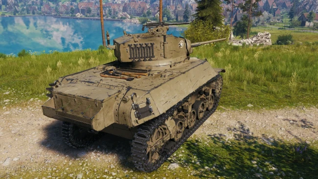 Скриншоты танка M3A3 Stuart из обновления 1.27 в World of Tanks