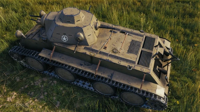 Скриншоты танка T3E2 Medium из обновления 1.27 в World of Tanks