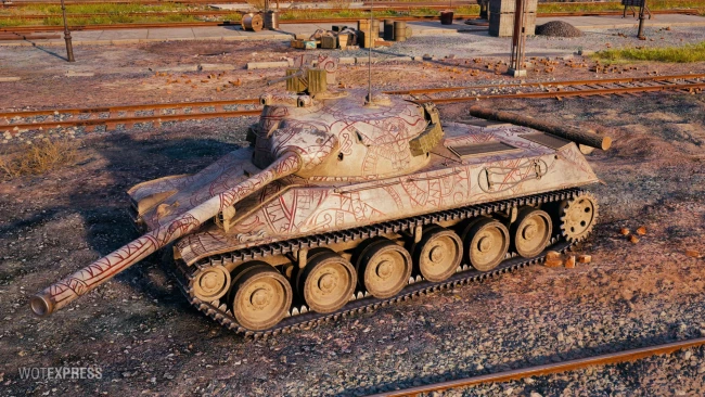 2D-стиль «Зачарованные руны» в World of Tanks