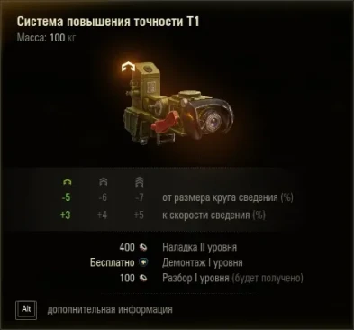 Новое экспериментальное оборудование в World of Tanks