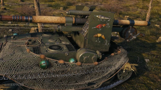 3D-стиль «Удочка» для Grille 15 в World of Tanks