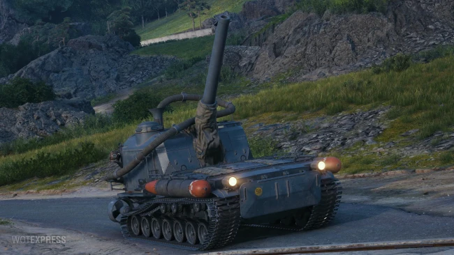 3D-стиль «Амфибия» для M53/M55 (9 лвл) в World of Tanks