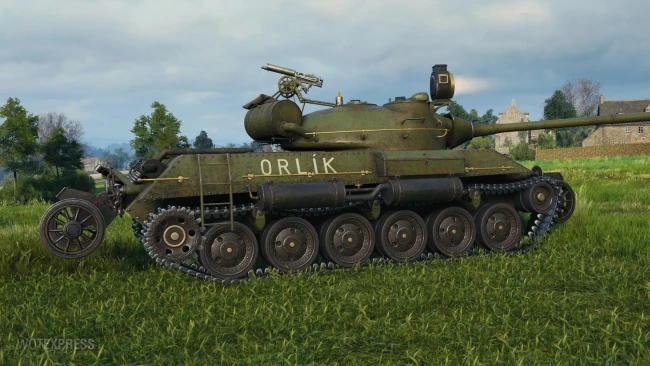 3D-стиль «Орлик» для Škoda T 50 (9 лвл) в World of Tanks