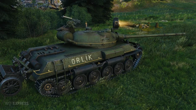 3D-стиль «Орлик» для Škoda T 50 (9 лвл) в World of Tanks