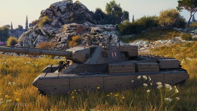 Танк FV230 Canopener из обновления 1.27.1 в World of Tanks