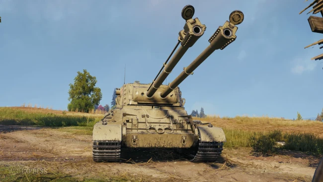 Скриншоты танка FV224 Chopper из обновления 1.27.1 в World of Tanks