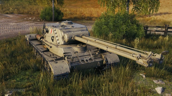 Скриншоты танка FV224 Chopper из обновления 1.27.1 в World of Tanks