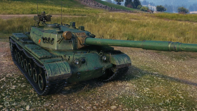 Танк BZ-74-1 из обновления 1.28 в World of Tanks