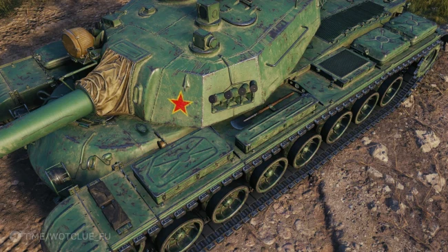 Танк BZ-74-1 из обновления 1.28 в World of Tanks