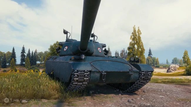 Скриншоты танка Vercingétorix на супертесте World of Tanks