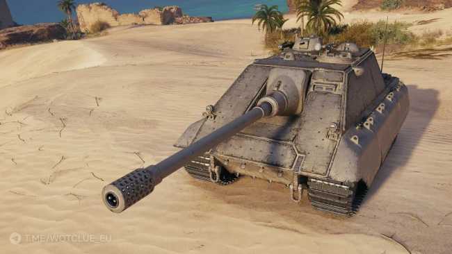 Скриншоты танка Jagdpanzer E 90 с супертеста World of Tanks