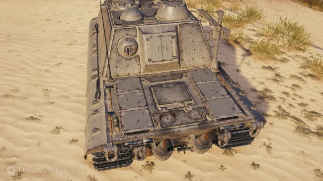 Скриншоты танка Jagdpanzer E 90 с супертеста World of Tanks