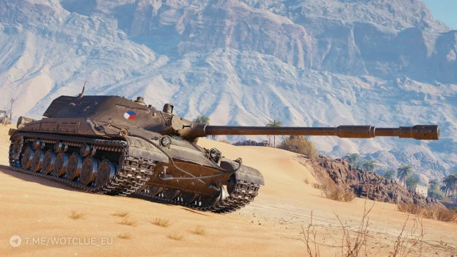 Скриншоты танка TBT с супертеста World of Tanks