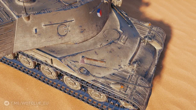 Скриншоты танка TBT с супертеста World of Tanks