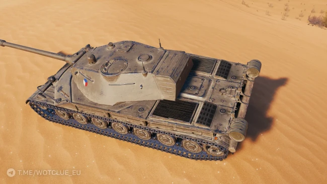 Скриншоты танка TBT с супертеста World of Tanks