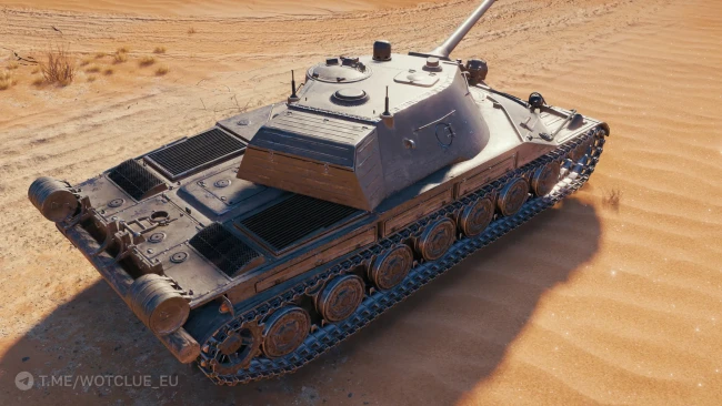 Скриншоты танка TBT с супертеста World of Tanks