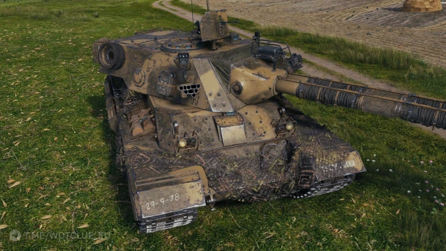 3D-стиль «Два ствола» для FV230 Canopener в World of Tanks