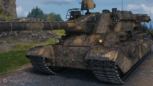 3D-стиль «Два ствола» для FV230 Canopener в World of Tanks