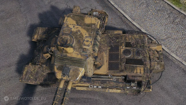 3D-стиль «Два ствола» для FV230 Canopener в World of Tanks
