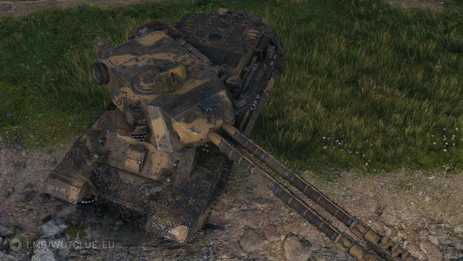 3D-стиль «Два ствола» для FV230 Canopener в World of Tanks